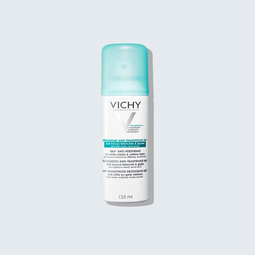 ⁦فيشي بخاخ مزيل عرق ومضاد للتعرق 48 ساعة / Vichy Deodorant Anti-Perspirant Spray 48H⁩ - الصورة ⁦1⁩