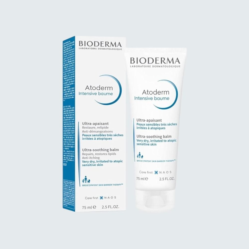 ⁦بيوديرما بلسم مرطب مكثف أتوديرم 75مل/BIODERMA ATODERM INTENSIVE BAUME 75 ML⁩ - الصورة ⁦1⁩