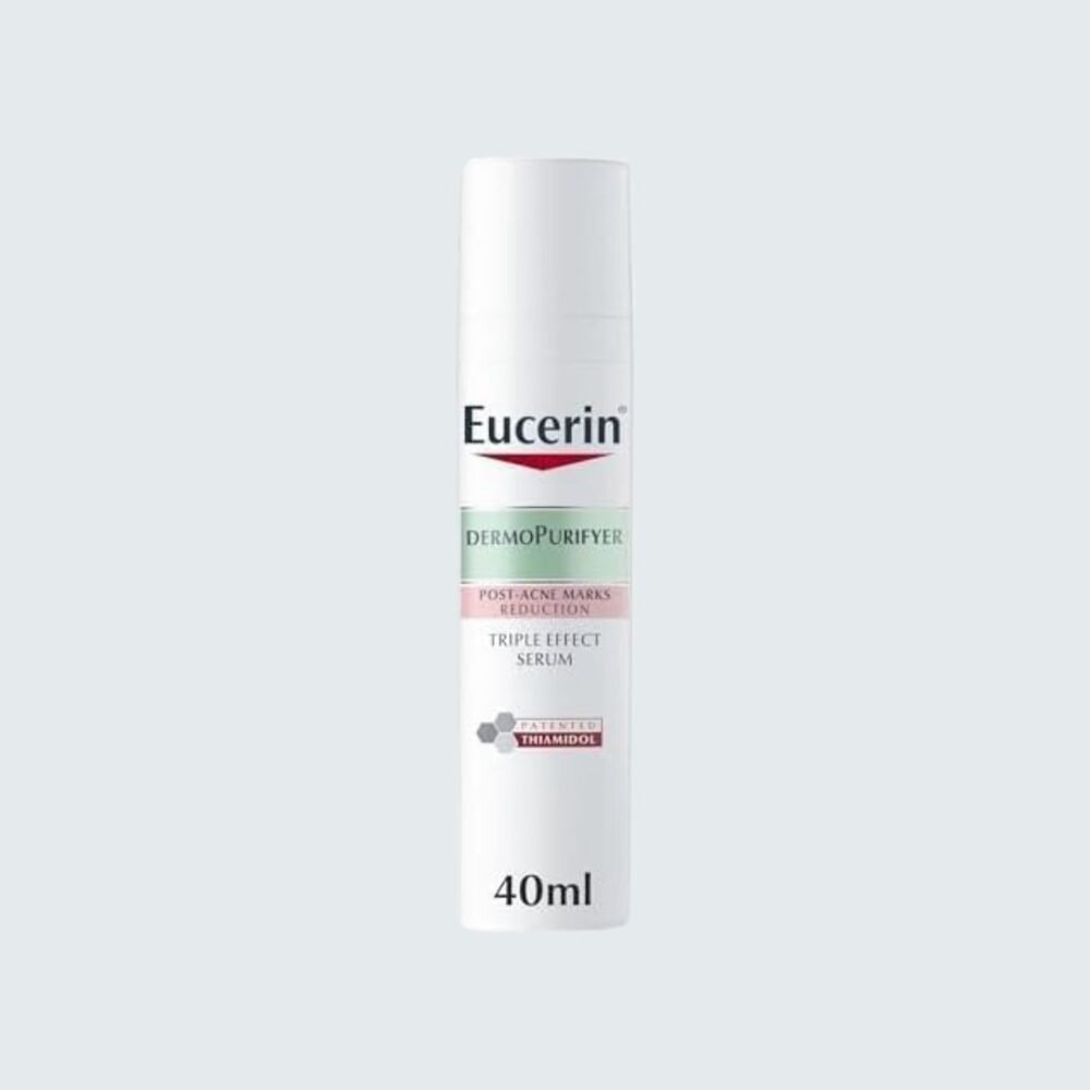 ⁦يوEucerin DermoPurifyer Triple Effect Serum – 40ml سيرين ديرمو بيوريفاير سيروم ثلاثي التأثير للبشرة المعرضة للشوائب – 40مل|⁩ - الصورة ⁦1⁩