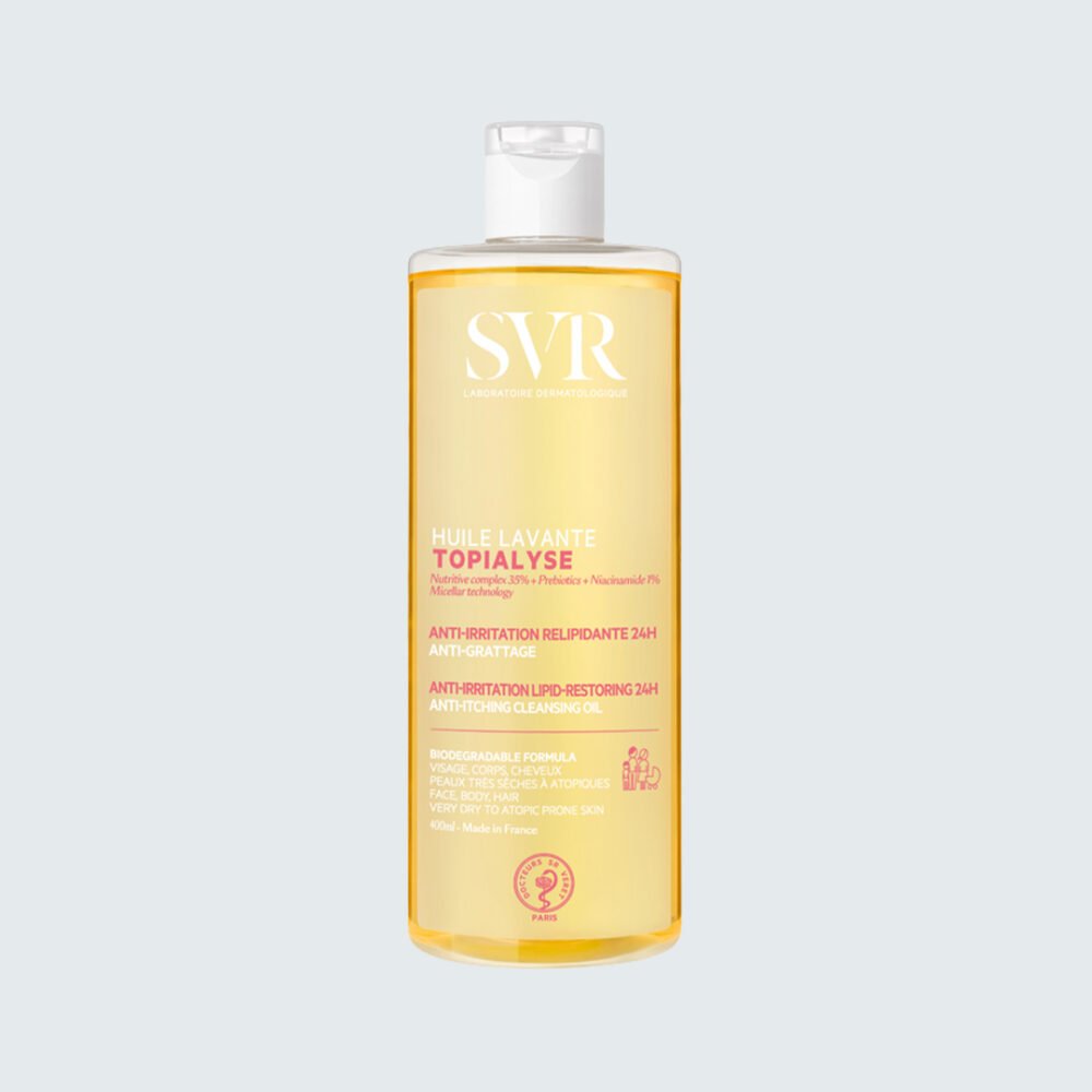 ⁦إس في آر توبياليس زيت غسول مهدئ للحكة – 400 مل / SVR TOPIALYSE ANTI-ITCHING CLEANSING OIL 400ML⁩ - الصورة ⁦1⁩